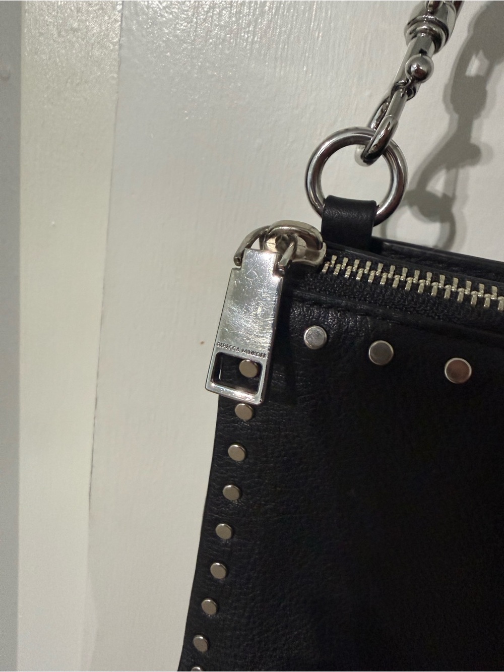 Rebecca Minkoff Leather Purse with Studs - Picture 4 of 7
